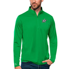 Dallas Stars Antigua Tribute Quarter-Zip Pullover Top - NHL Pullover