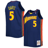 Navy Baron Davis Golden State Warriors Big & Tall Hardwood Classics 2006/07 Swingman Jersey sale | NBA