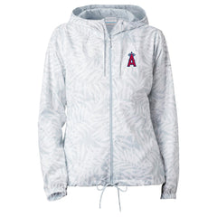 Los Angeles Angels Columbia Women's Flash Forward Full-Zip Windbreaker Jacket - MLB Jackets