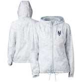New York Mets Columbia Women's Flash Forward Full-Zip Windbreaker Jacket - MLB Jackets