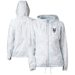 New York Mets Columbia Women's Flash Forward Full-Zip Windbreaker Jacket - MLB Jackets