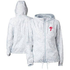 Philadelphia Phillies Columbia Women's Flash Forward Full-Zip Windbreaker Jacket - MLB Jackets