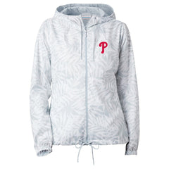 Philadelphia Phillies Columbia Women's Flash Forward Full-Zip Windbreaker Jacket - MLB Jackets