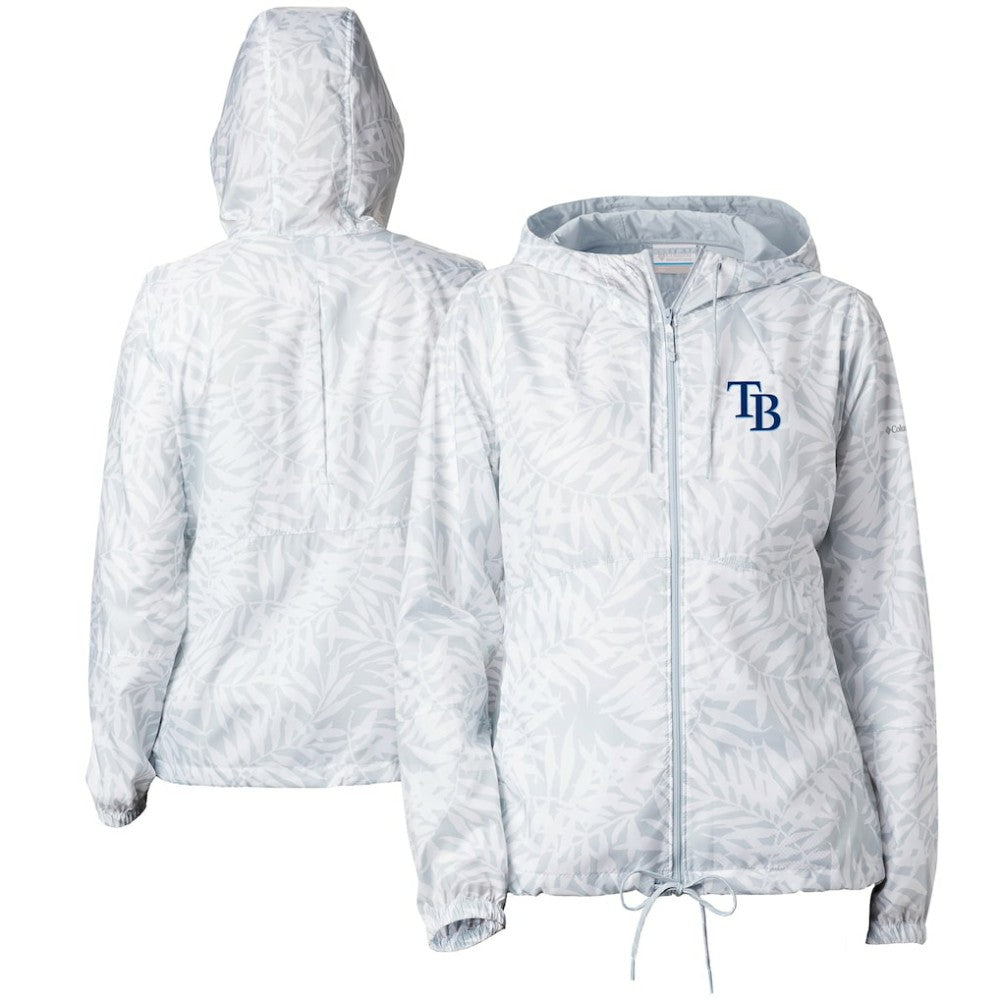 Tampa Bay Rays Columbia Women's Flash Forward Full-Zip Windbreaker Jacket - MLB Jackets
