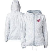 Washington Nationals Columbia Women's Flash Forward Full-Zip Windbreaker Jacket - MLB Jackets
