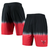 Black/Red Chicago Bulls Hardwood Classic Authentic Shorts | NBA