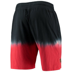 Black/Red Chicago Bulls Hardwood Classic Authentic Shorts | NBA