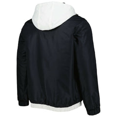 Black Brooklyn Nets Starter The Triple Double Full-Zip Hoodie Jacket | NBA