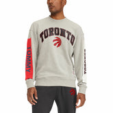 Gray Toronto Raptors Tommy Jeans James Patch Pullover Sweatshirt | NBA