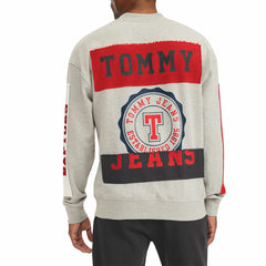 Gray Toronto Raptors Tommy Jeans James Patch Pullover Sweatshirt | NBA
