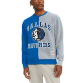 Royal/Gray Dallas Mavericks Tommy Jeans Keith Split Pullover Sweatshirt sale | NBA