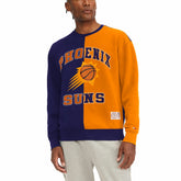 Purple/Orange Phoenix Suns Tommy Jeans Keith Split Pullover Sweatshirt | NBA