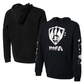 Black Brooklyn Nets NBA x Naturel No Caller ID Pullover Hoodie | NBA