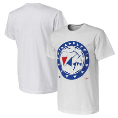 White Philadelphia 76ers NBA x Naturel No Caller ID T-Shirt | NBA