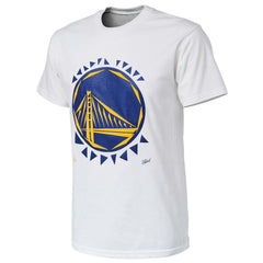 White Golden State Warriors NBA x Naturel No Caller ID T-Shirt sale | NBA
