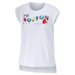 Boston Red Sox WEAR by Erin Andrews Women's Greetings From T-Shirt - MLB T-shirts