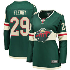 Marc-Andre Fleury Minnesota Wild Fanatics Women's Home Breakaway Player Jersey - NHL Jerseys