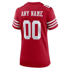San Francisco 49ers Women's Game Custom Jersey | NFL Online