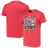 Heathered Red DeMar DeRozan/Zach LaVine Chicago Bulls Homage NBA Jam Tri-Blend T-Shirt sale | NBA