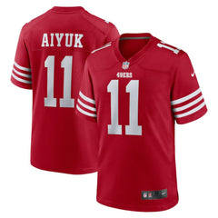 San Francisco 49ers Brandon Aiyuk Team Player Game Jersey | NFL US