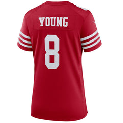 San Francisco 49ers Steve Young Women's Retired Player Game Jersey | NFL US