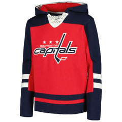 TJ Oshie Washington Capitals Youth Ageless Must-Have V-Neck Name & Number Pullover Hoodie - NHL Hoodies