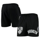 Black Brooklyn Nets Pro Standard Mesh Capsule Shorts | NBA