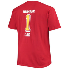 Arizona Cardinals Big & Tall #1 Dad 2-Hit T-Shirt | NFL Discount