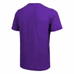 Heathered Purple Los Angeles Lakers Majestic Threads Ball Hog Logo Tri-Blend T-Shirt | NBA