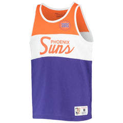 Purple/Orange Phoenix Suns Youth Hardwood Classics Special Script Tank Top | NBA
