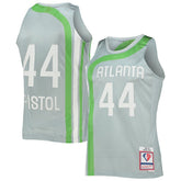 Silver Pete Maravich Atlanta Hawks 75th Anniversary 1971/72 Hardwood Classics Swingman Jersey | NBA
