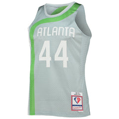 Silver Pete Maravich Atlanta Hawks 75th Anniversary 1971/72 Hardwood Classics Swingman Jersey | NBA
