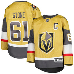 Mark Stone Vegas Golden Knights Youth Home Captain Patch Premier Player Jersey - NHL Jerseys