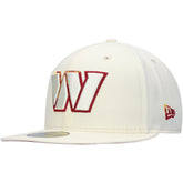 Washington Commanders Chrome Color Dim 59FIFTY Fitted Hat | NFL Sale