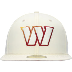 Washington Commanders Chrome Color Dim 59FIFTY Fitted Hat | NFL Sale
