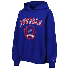 Buffalo Bills Tommy Hilfiger Women's Becca Drop Shoulder Pullover Hoodie | NFL Hot