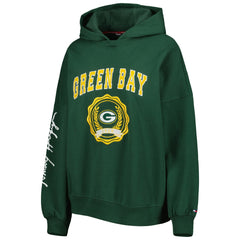 Green Bay Packers Tommy Hilfiger Women's Becca Drop Shoulder Pullover Hoodie | NFL Hot