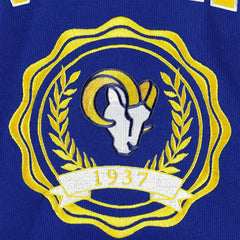 Los Angeles Rams Tommy Hilfiger Women's Becca Drop Shoulder Pullover Hoodie | NFL Discount