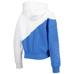 Los Angeles Chargers DKNY Sport Women's Bobbi Color Blocked Pullover Hoodie | NFL Outlet