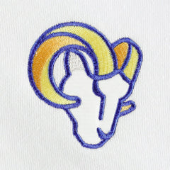 Los Angeles Rams DKNY Sport Women's Bobbi Color Blocked Pullover Hoodie | NFL Near me