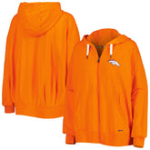 Denver Broncos MSX by Michael Strahan Women's Emerson Lightweight Full-Zip Hoodie | NFL Hot