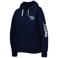 Tennessee Titans MSX by Michael Strahan Women's Emerson Lightweight Full-Zip Hoodie | NFL On sale
