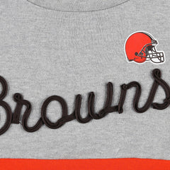 Cleveland Browns Touch Women's Outfield Deep V-Back Waist Length Pullover Sweatshirt | NFL Near me