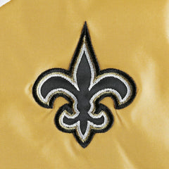 New Orleans Saints Tommy Hilfiger Women's Staci Half-Zip Hoodie Windbreaker Jacket | NFL Online