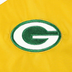 Green Bay Packers Tommy Hilfiger Women's Staci Half-Zip Hoodie Windbreaker Jacket | NFL New