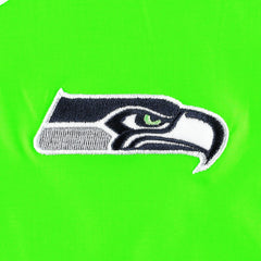 Seattle Seahawks Tommy Hilfiger Women's Staci Half-Zip Hoodie Windbreaker Jacket | NFL Outlet
