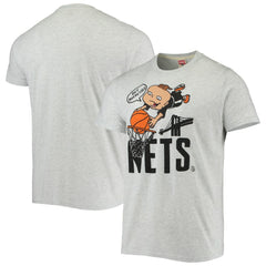 Ash Brooklyn Nets Homage NBA x Rugrats Tri-Blend T-Shirt | NBA