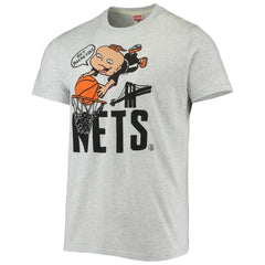 Ash Brooklyn Nets Homage NBA x Rugrats Tri-Blend T-Shirt | NBA