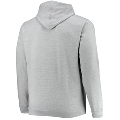 Heathered Gray Philadelphia 76ers Big & Tall Heart & Soul Pullover Hoodie | NBA
