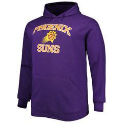 Heathered Gray Phoenix Suns Big & Tall Heart & Soul Pullover Hoodie | NBA